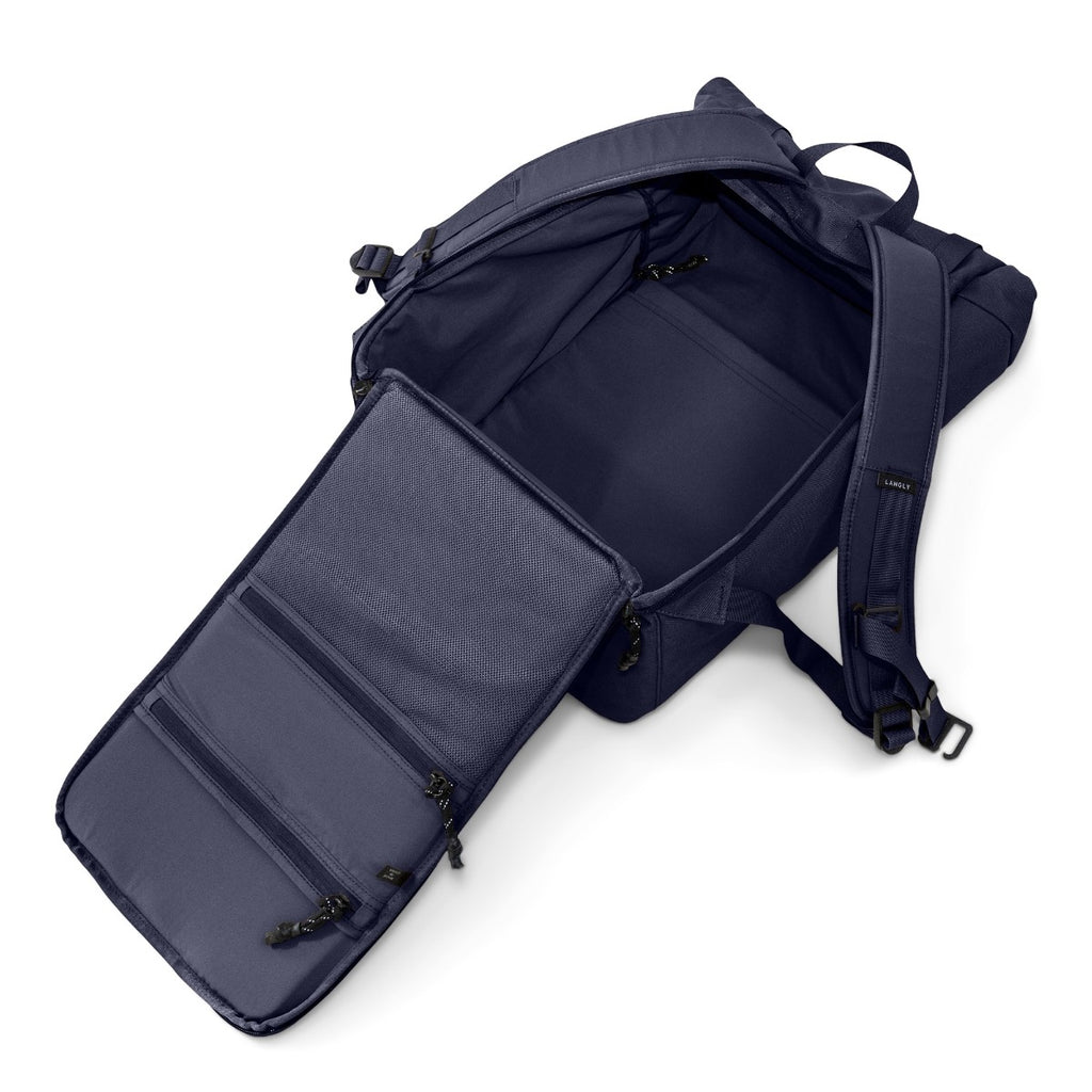 Langly -Weekender Backpack with Cube -Navy 