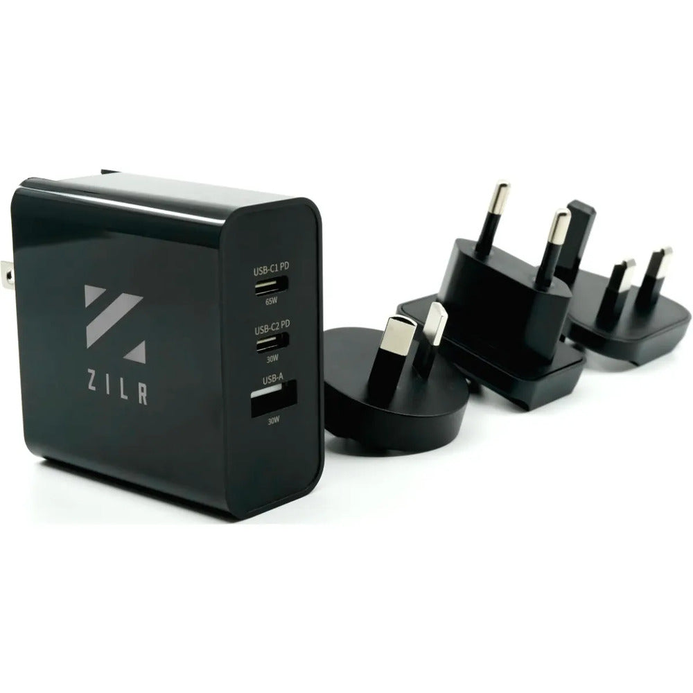 ZILR 65W AC Wall Charger with USB Type-C PD (EOL)