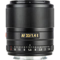 Open Box Viltrox AF 33mm f/1.4 APS-C Lens Sony E-Mount