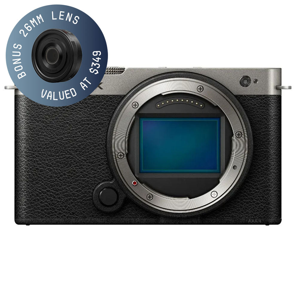Panasonic LUMIX S9 Mirrorless Camera (Silver)