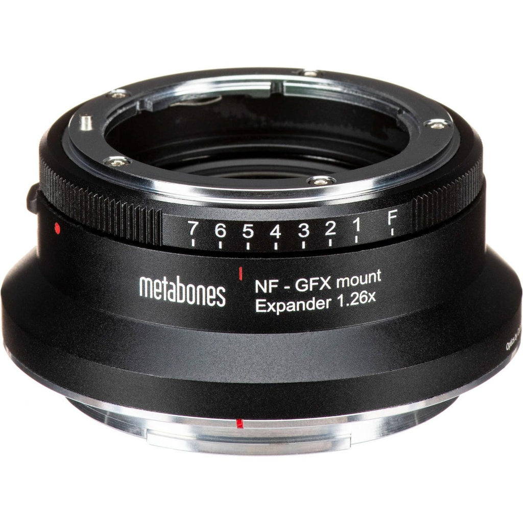 Metabones Nikon G Lens to Fuji G (GFX) Expander 1.26x - With Tripod Foot