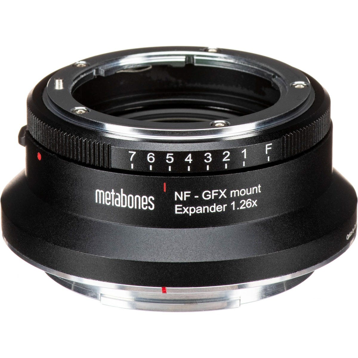 Metabones Nikon G Lens to Fuji G (GFX) Expander 1.26x - With Tripod Foot