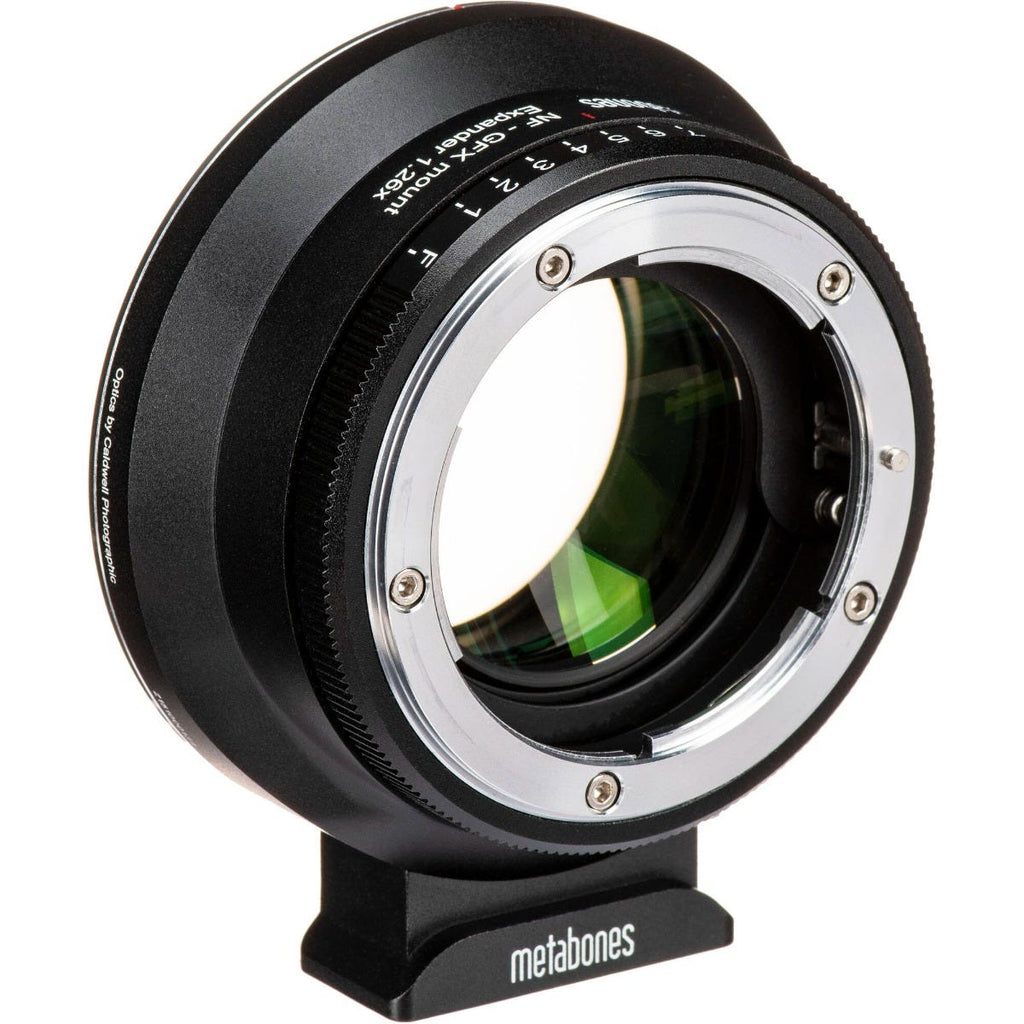 Metabones Nikon G Lens to Fuji G (GFX) Expander 1.26x - With Tripod Foot