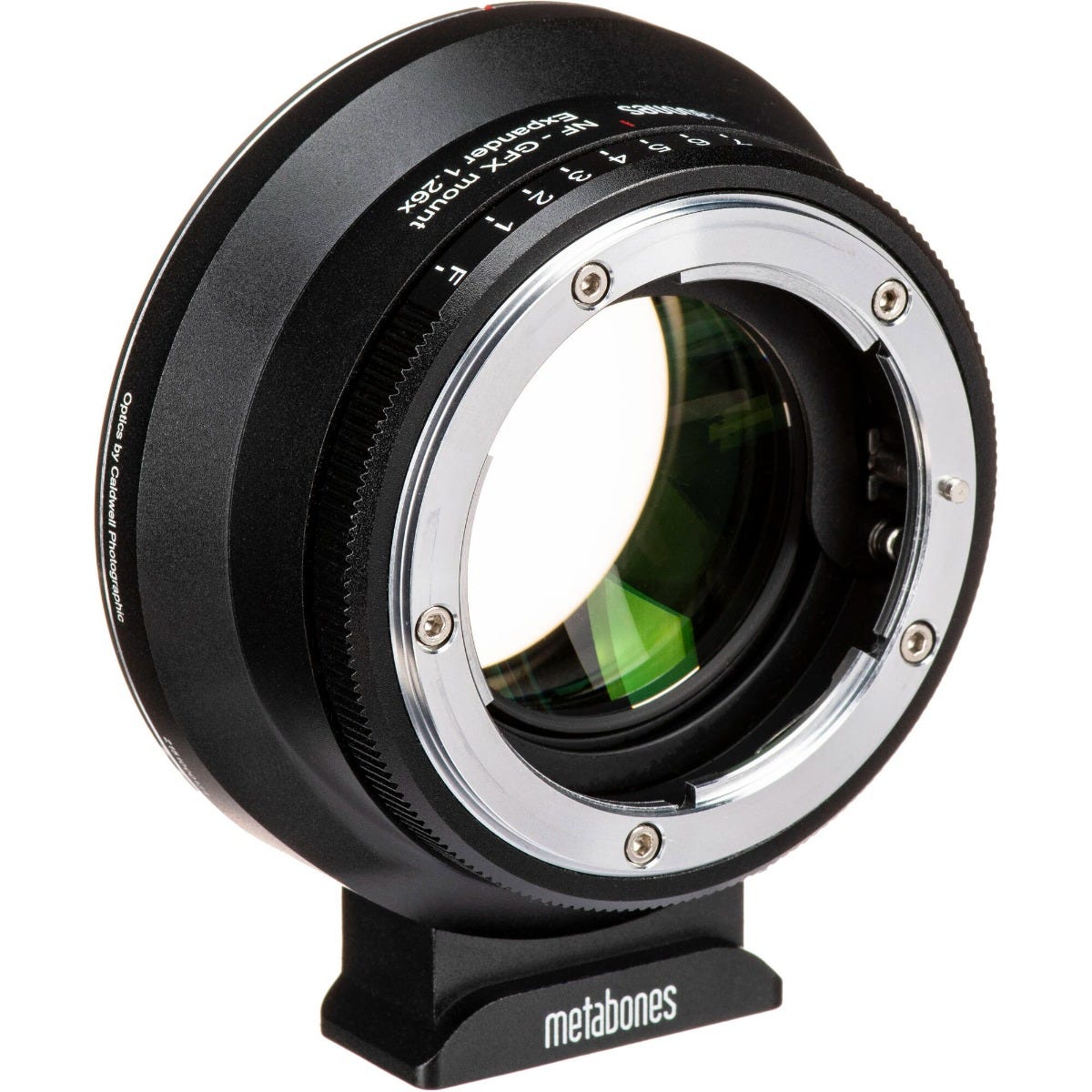 Metabones Nikon G Lens to Fuji G (GFX) Expander 1.26x - With Tripod Foot
