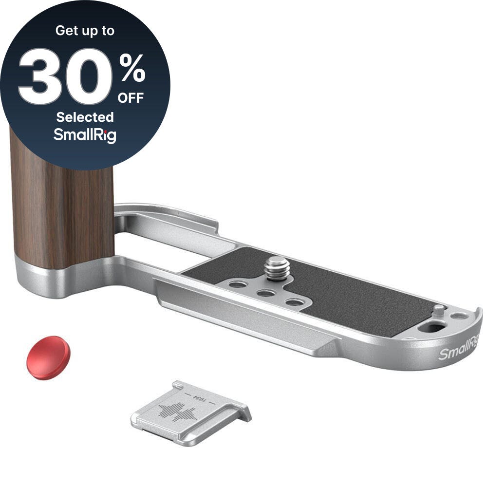 SmallRig Wooden L-Shape Grip