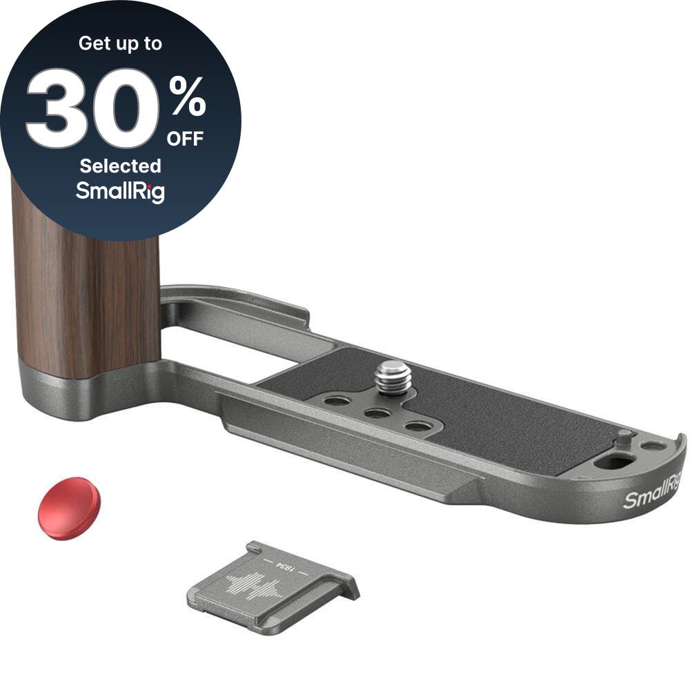 SmallRig Wooden L-Shape Grip