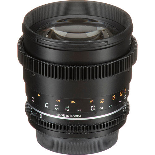 SAMYANG 85mm T/1.5 MK2 VDSLR Canon EF Full Frame