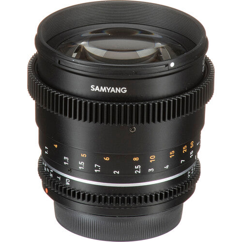 SAMYANG 85mm T/1.5 MK2 VDSLR Canon EF Full Frame