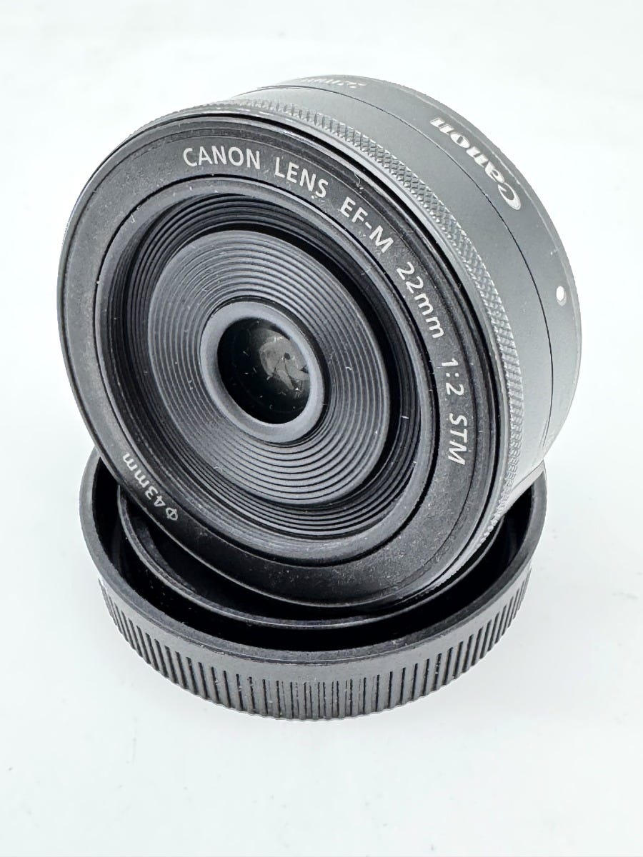 Used Canon EF-M 22mm f/2 STM Prime Lens S/N 472202001586