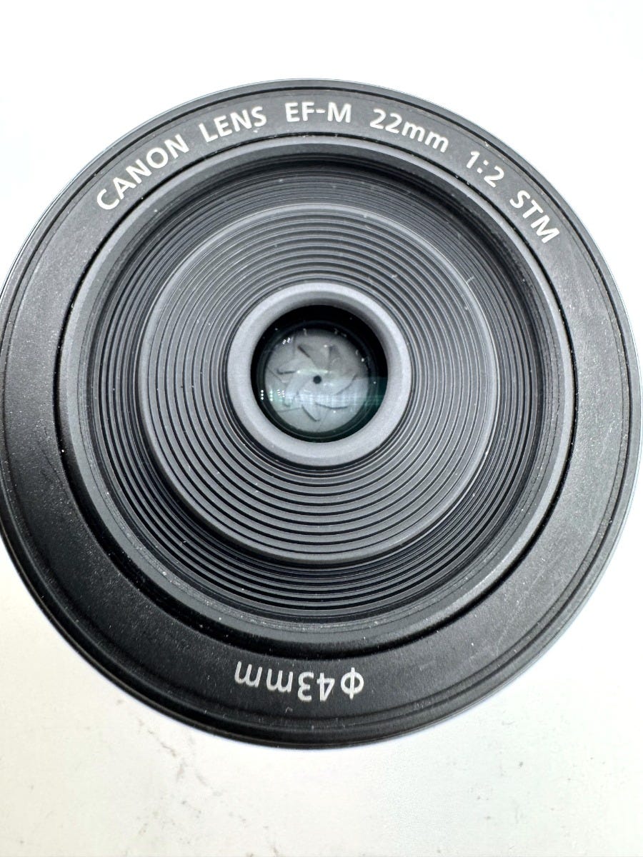 Used Canon EF-M 22mm f/2 STM Prime Lens S/N 472202001586