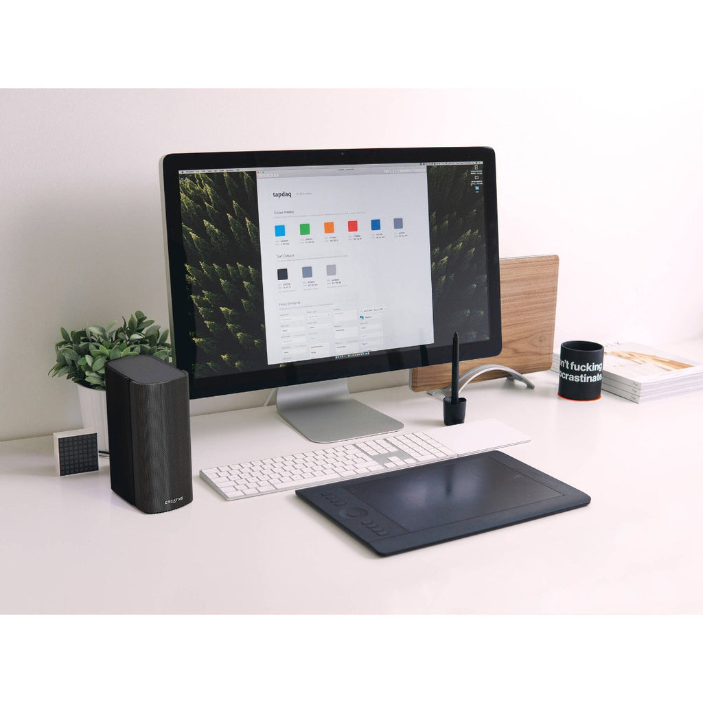 Creative T100 Compact Hi-Fi BT Speakers (Black)