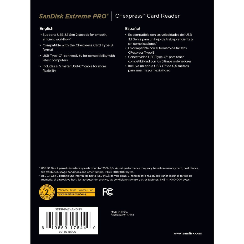 SanDisk CFexpress CardReader/Writer