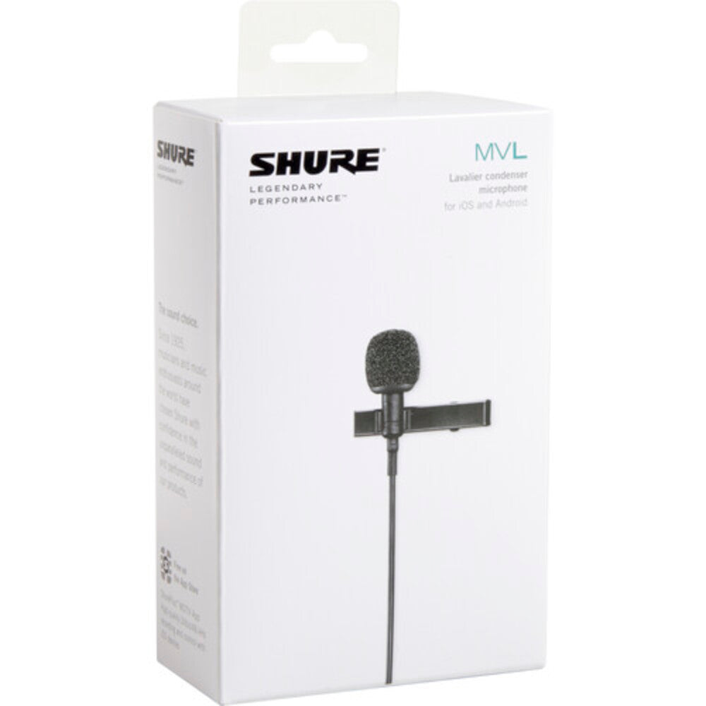 Shure MVL - Lavalier Microphone for Smartphone or Tablet