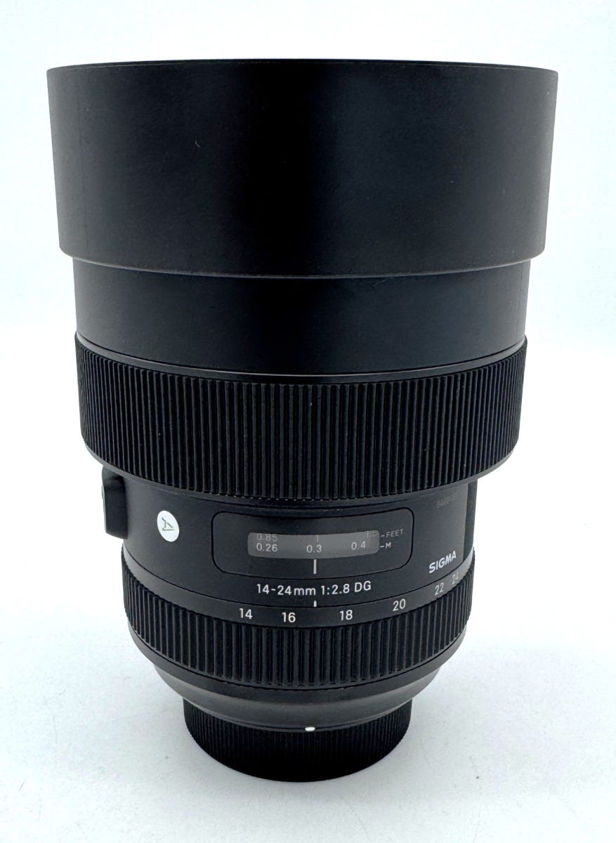Used Sigma 14-24mm f/2.8 DG HSM Nikon Art Series F Mount S/N 54884697 