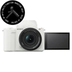 Sony ZV-E10 II Camera w/ 16-50mm Lens - White Kit