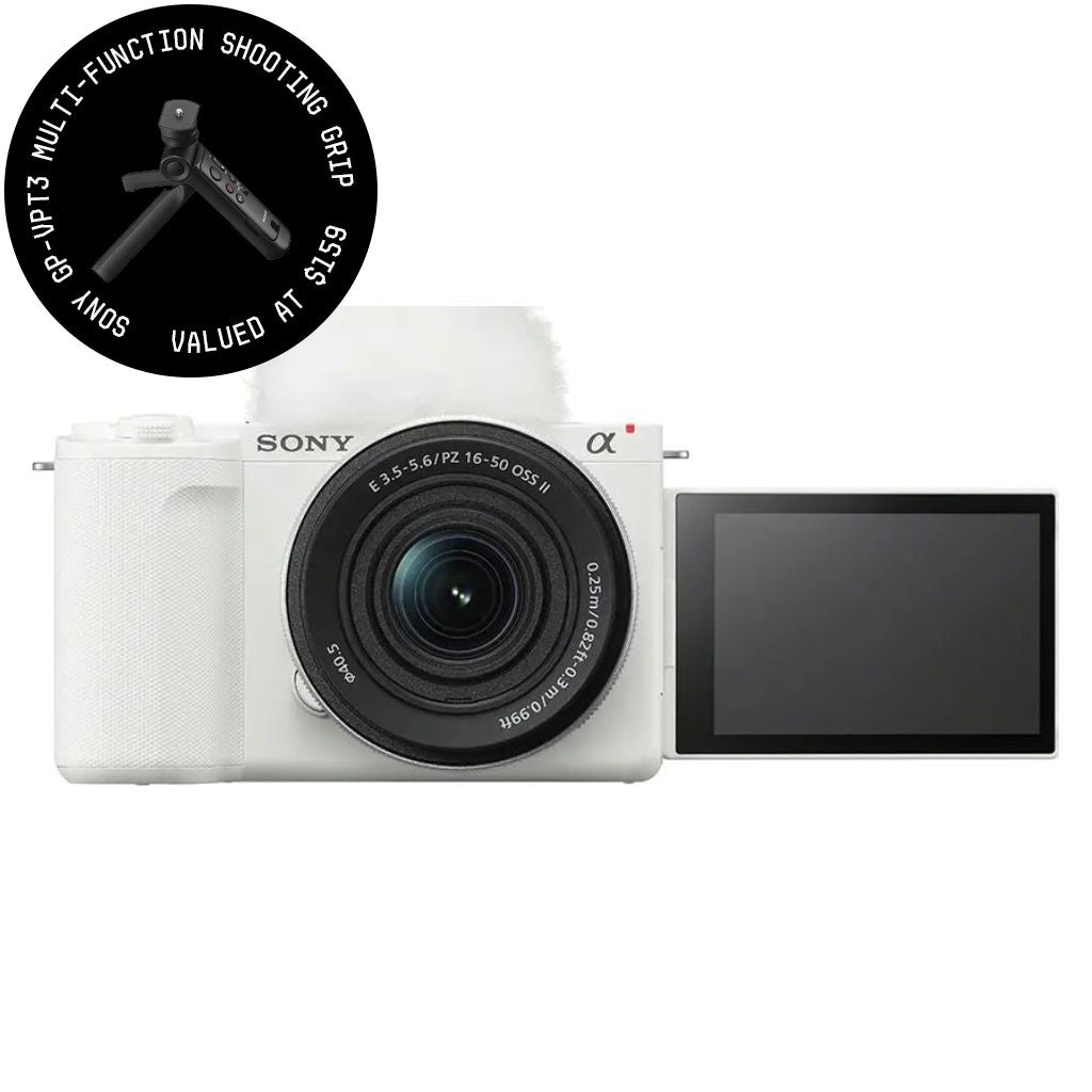 Sony ZV-E10 II Camera w/ 16-50mm Lens - White Kit
