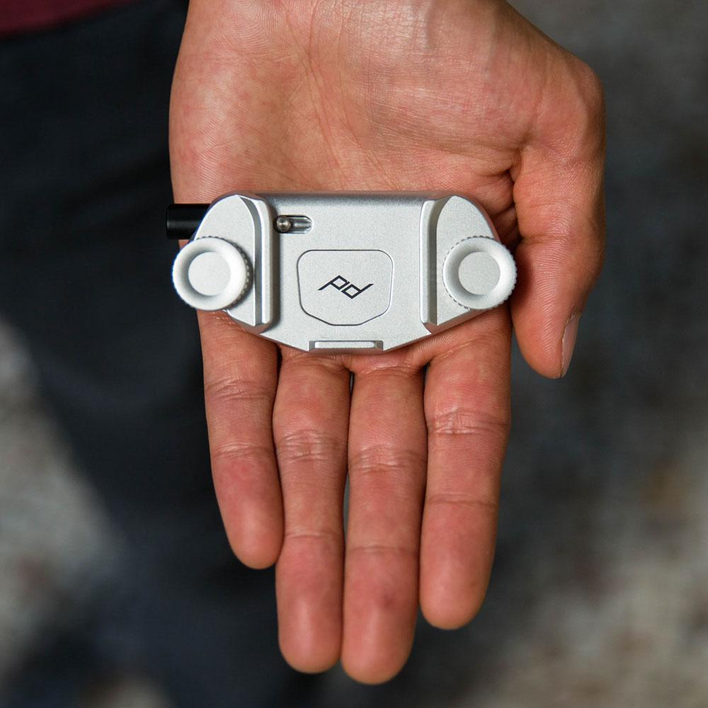 Peak Design Capture Camera Clip (v3) - Silver - No Plate 