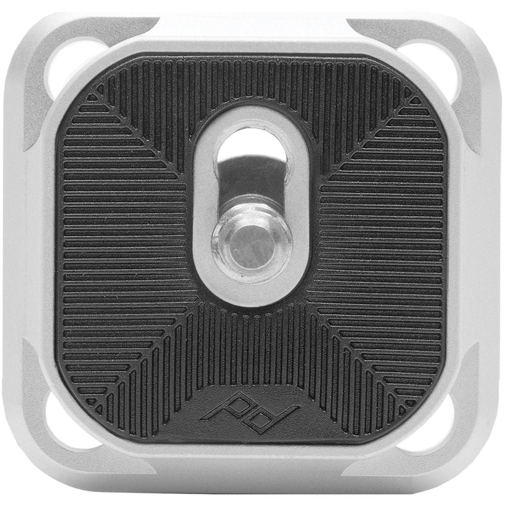 Peak Design Capture Camera Clip (v3) - Silver - with Standard Plate