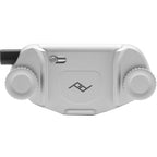 Peak Design Capture Camera Clip (v3) - Silver - with Standard Plate