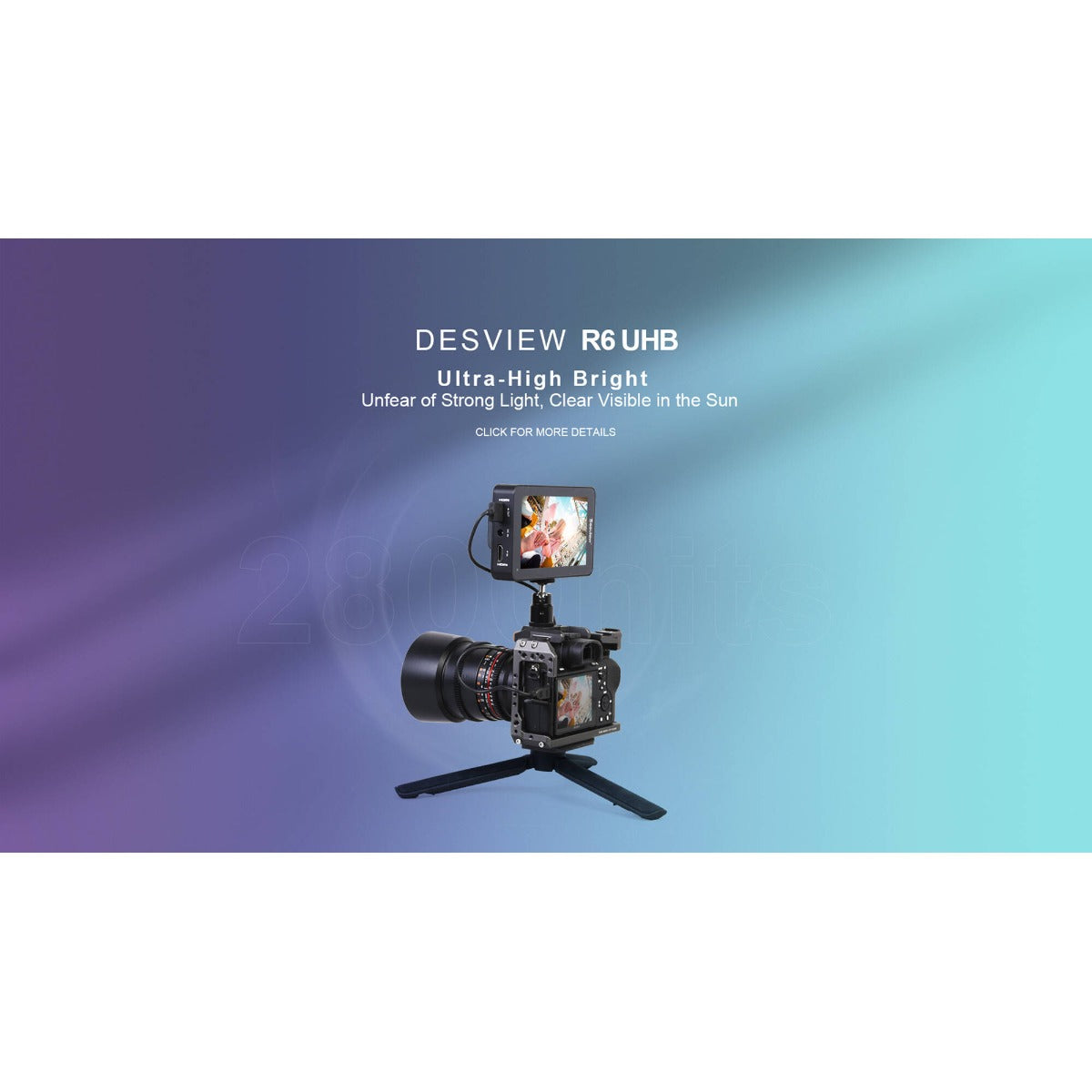 Desview R6 II Ultra High Brightness Monitor 