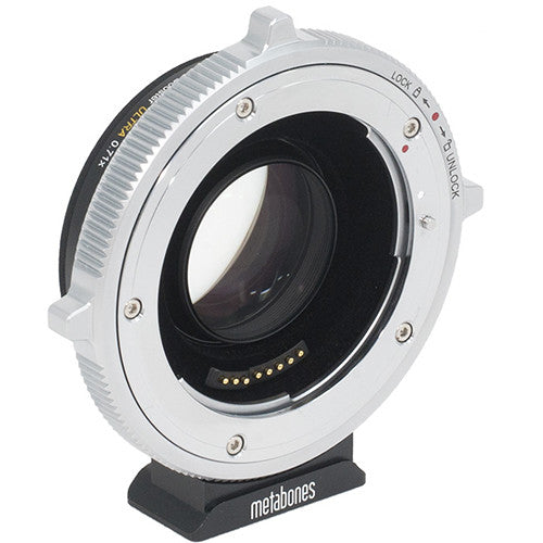 Canon EF to E-Mt T CINE Metabones Speed Booster ULTRA 0.71x (Black Matt)  MB-138