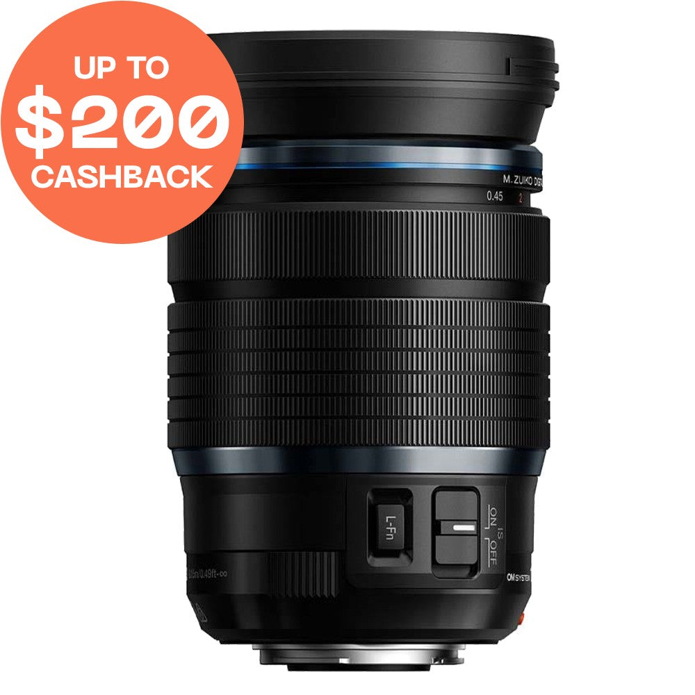 OM System 12-100mm f/4 IS PRO Lens