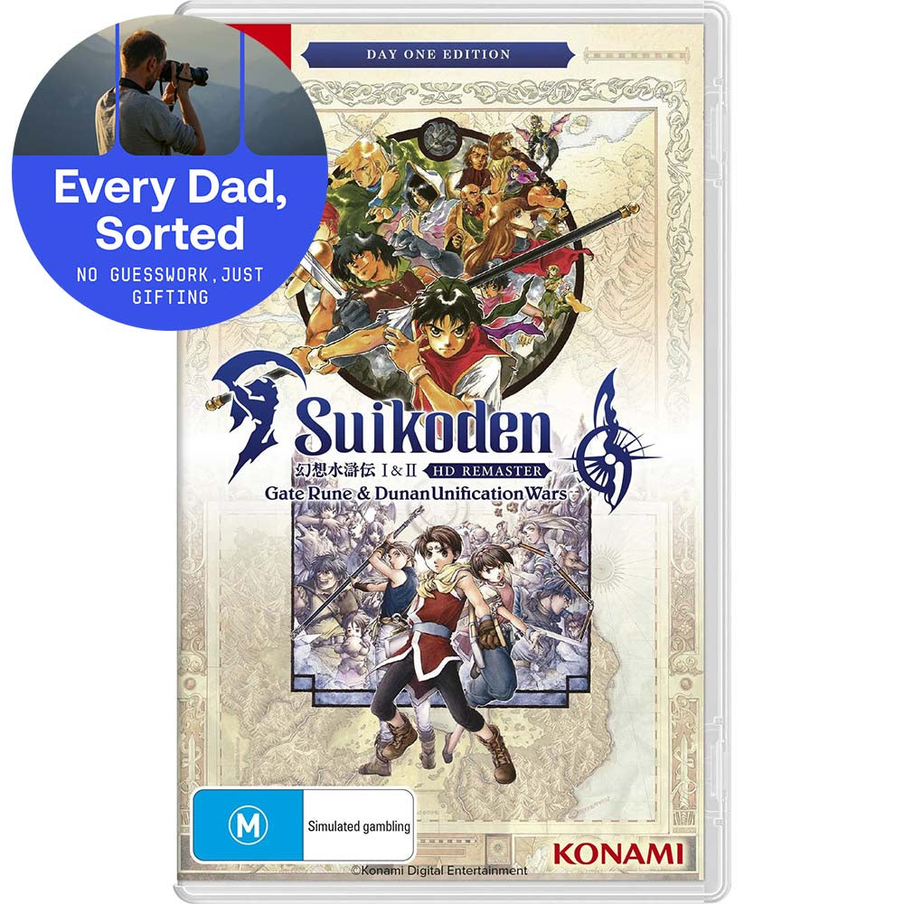 Suikoden I & II HD Remaster - Gate Rune & Dunan Unification Wars - Nintendo Switch