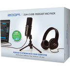 Zoom ZUM-2 USB Podcast Microphone Pack