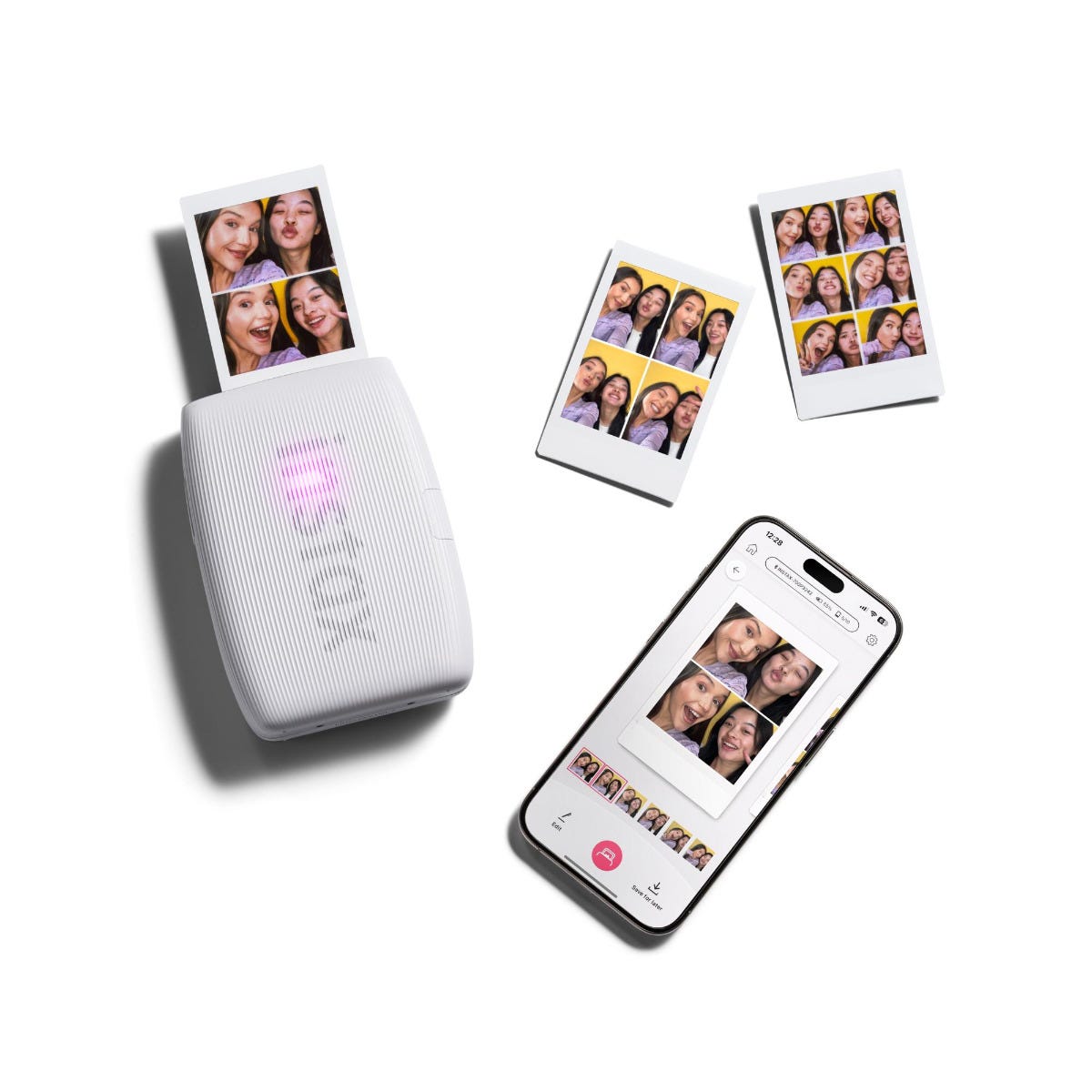 FUJIFILM INSTAX Mini Link 3 Printer (Clay White)