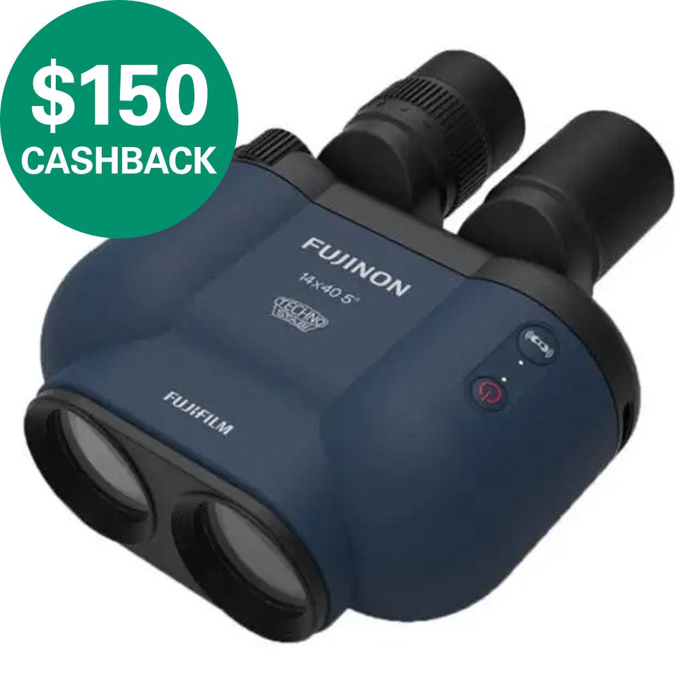 FUJIFILM Fujinon TECHNO-STABI 14X40 Binoculars (Navy)
