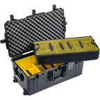 Pelican 1626 Air Case - Black with Padded Dividers 