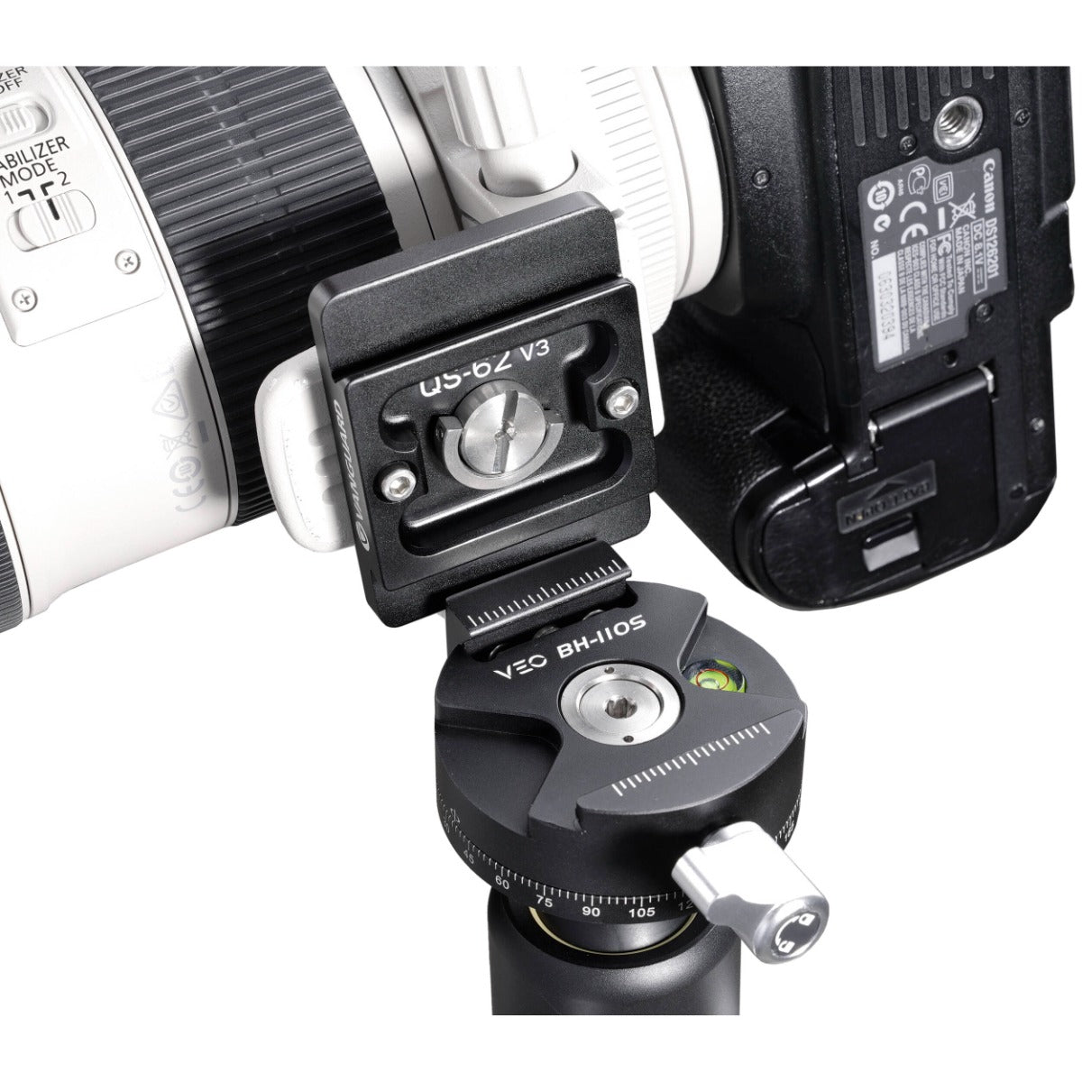 Vanguard VEO BH-110S Dual-Axis Ball Head ( Arca plate )