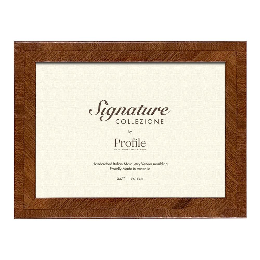Chateau Mahogany Italian Veneer 5x7 