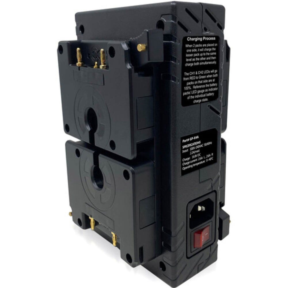Core SWX 52.GP-X4A Compact 4-Bay Fast Charger 3A AB-Mount