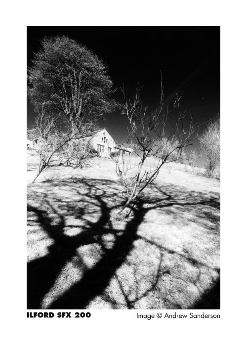 Ilford SFX200 120 B&W Roll Film