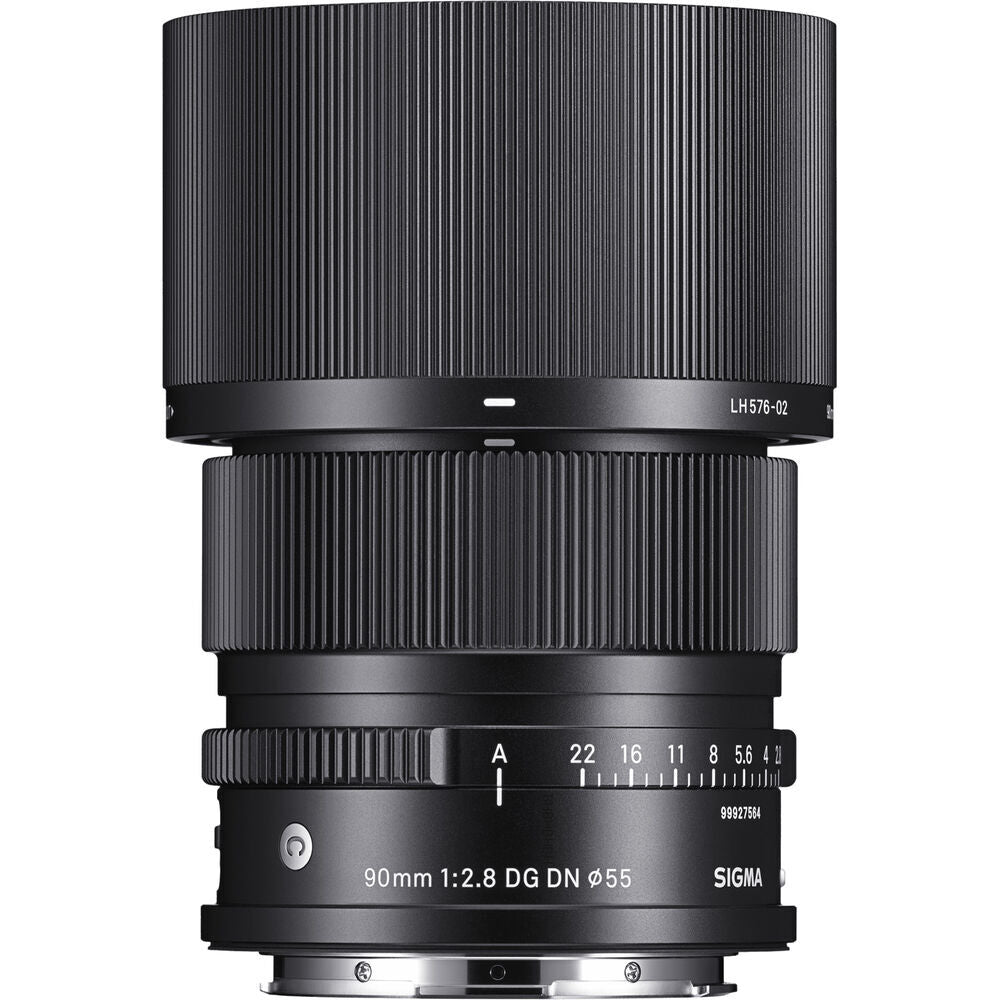 Sigma 90mm f/2.8 DG Contemporary Lens - L-mount Black