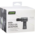 Open Box Shure MV88+ - Stereo USB Microphone