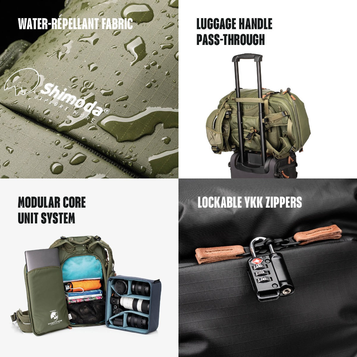 Shimoda Designs Explore v2 30 Photo Backpack (Army Green) 
