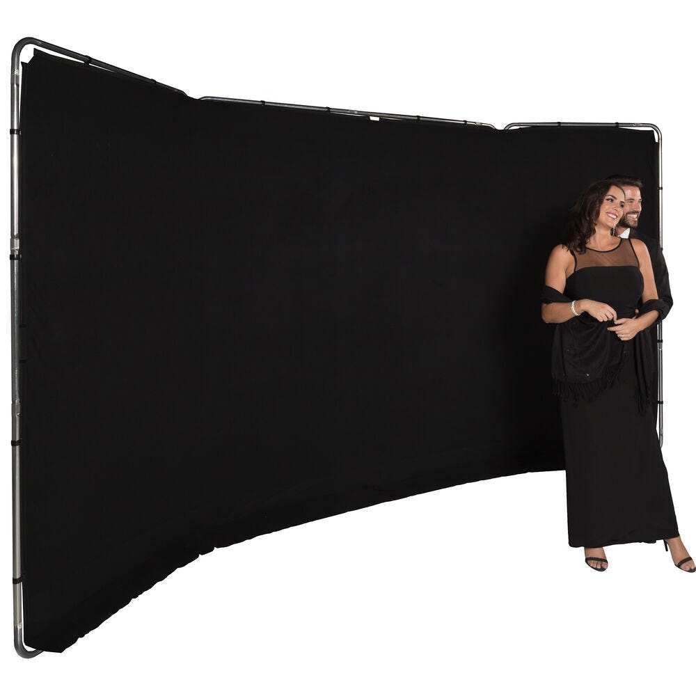 Manfrotto Panoramic Background Black - 4m