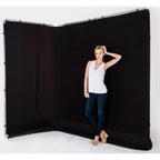 Manfrotto Panoramic Background Black - 4m