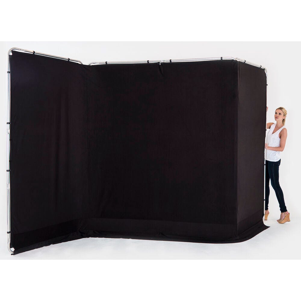 Manfrotto Panoramic Background Black - 4m