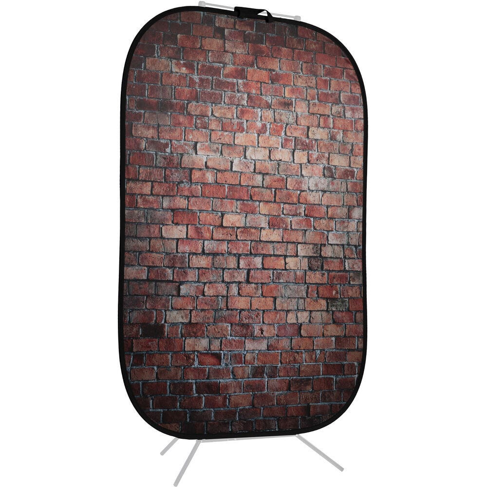 Manfrotto Urban Collapsible Background Crimson - 1.5x2.1m