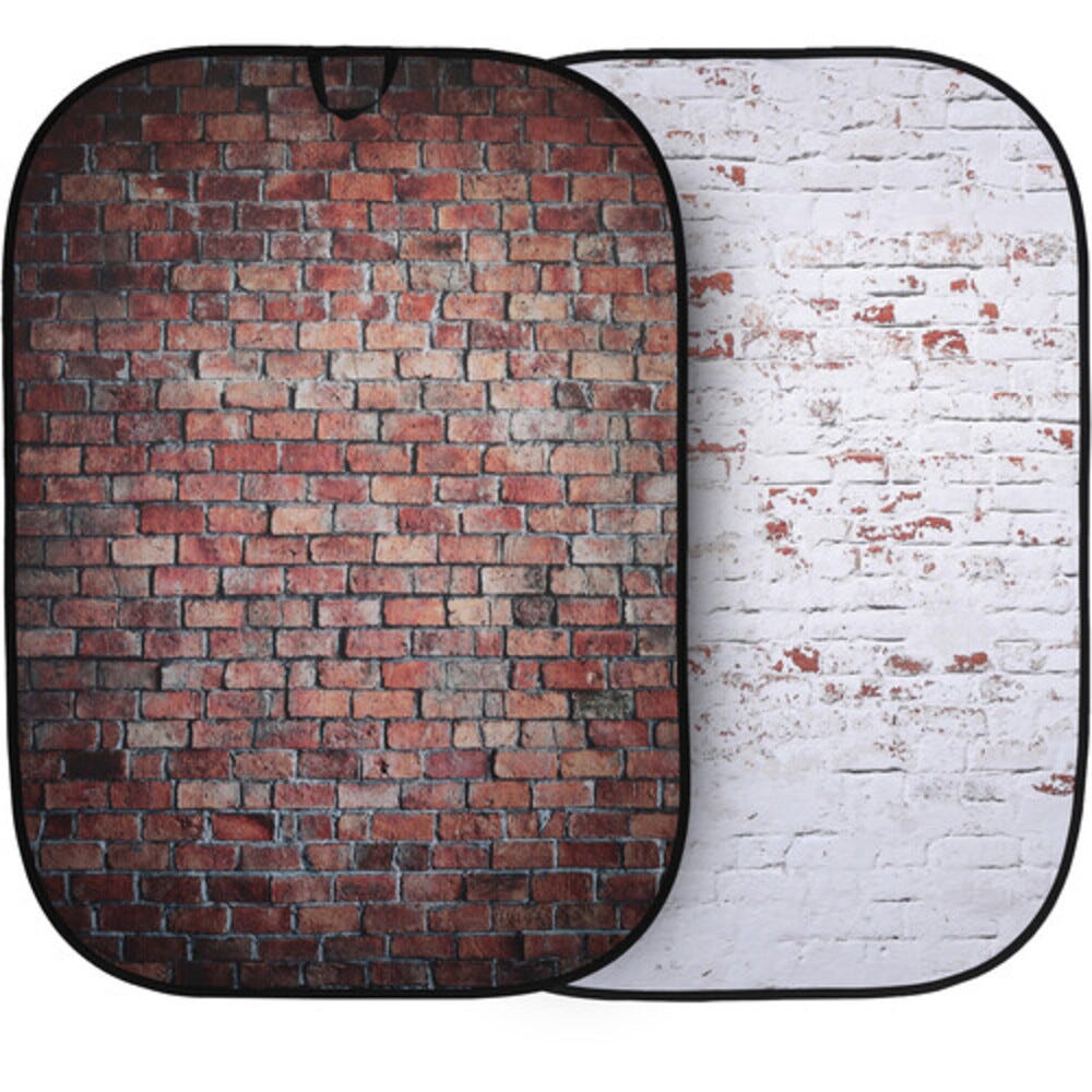 Manfrotto Urban Collapsible Background Crimson - 1.5x2.1m