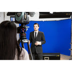Manfrotto Panoramic Background Cover Chroma Key Blue - 4m