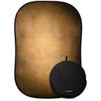 Manfrotto Vintage Collapsible Background Tobacco/Olive - 1.5x2.1m