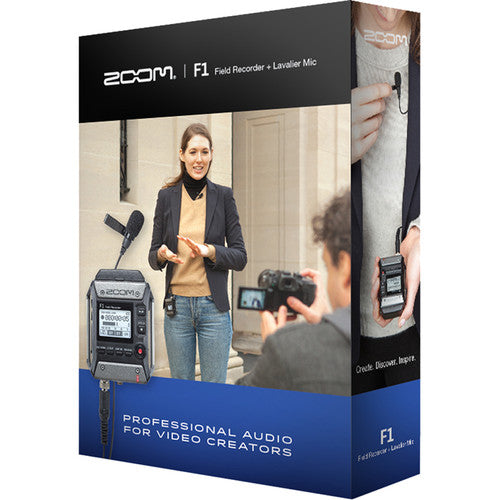 Zoom F1 Field Recorder and Lav Mic Pack