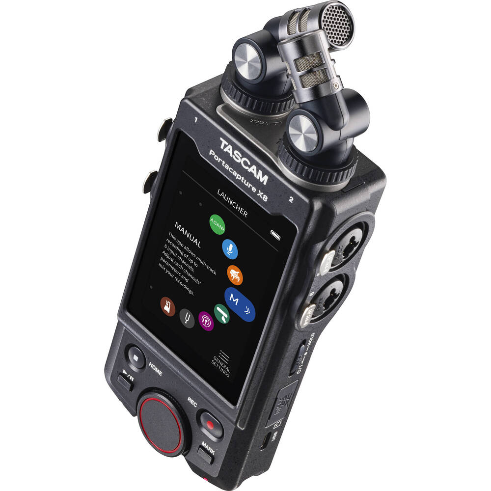 Tascam Portacapture X8 8-Channel 32-Bit Float Portable Audio Field Recorder