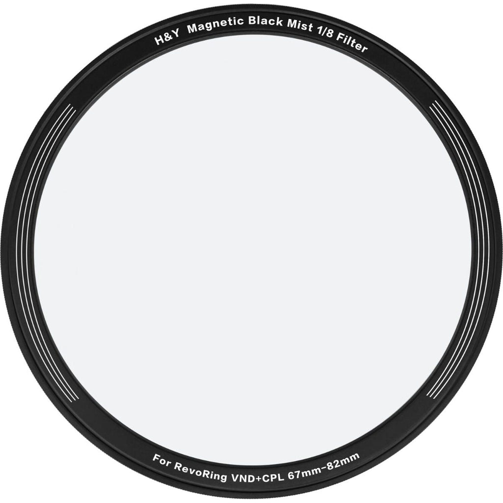 H&Y Black Mist 1/8 Magnetic Clip-on Filter for Revoring VND&CPL (67-82mm)
