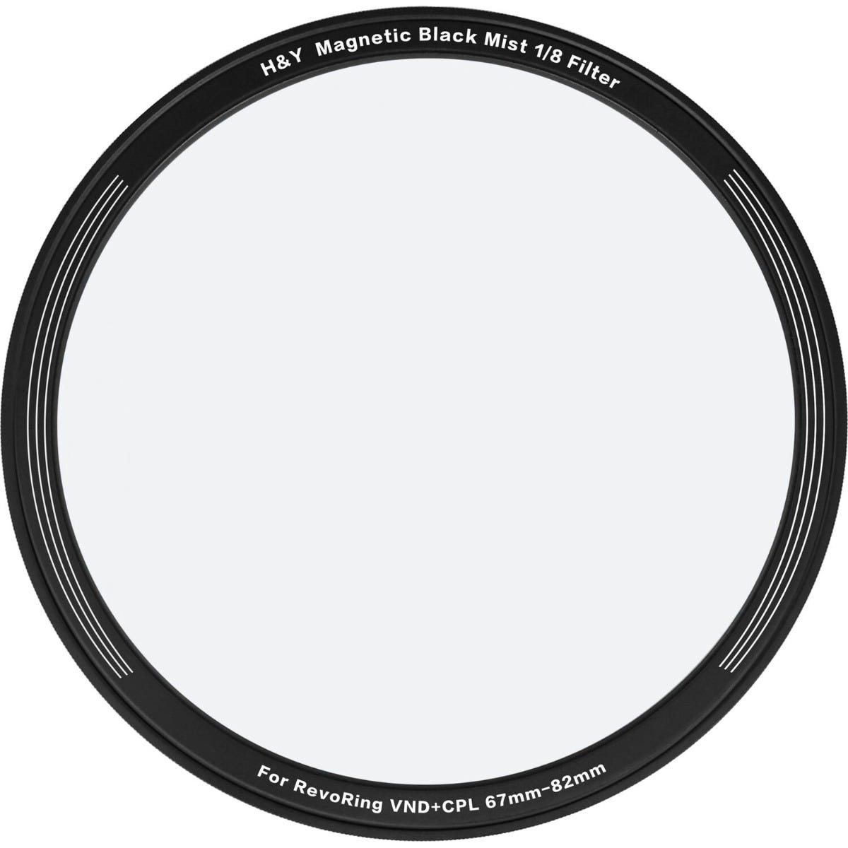 H&Y Black Mist 1/8 Magnetic Clip-on Filter for Revoring VND&CPL (67-82mm)