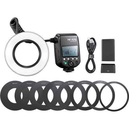 Godox MF-R76 Macro Ring Flash With Li-Ion Battery